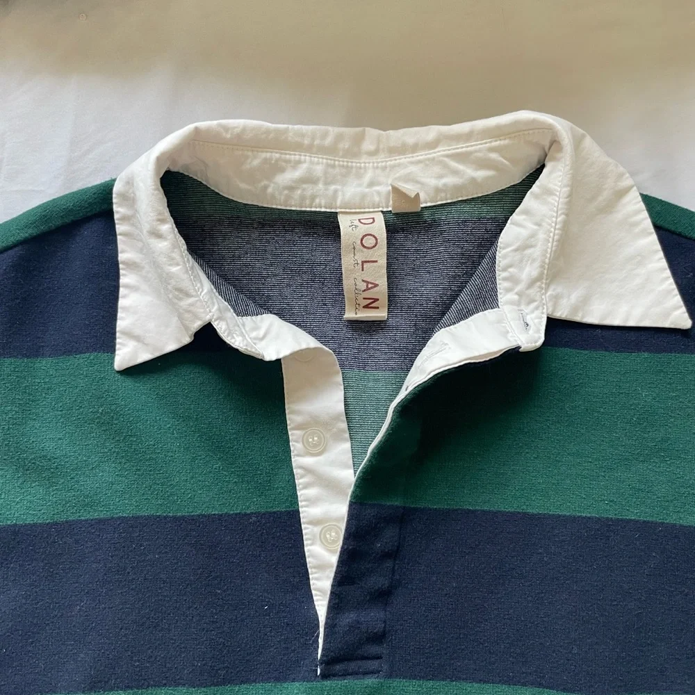Anthropologie Rugby Stripe Mini Dress - Picture 3 of 7